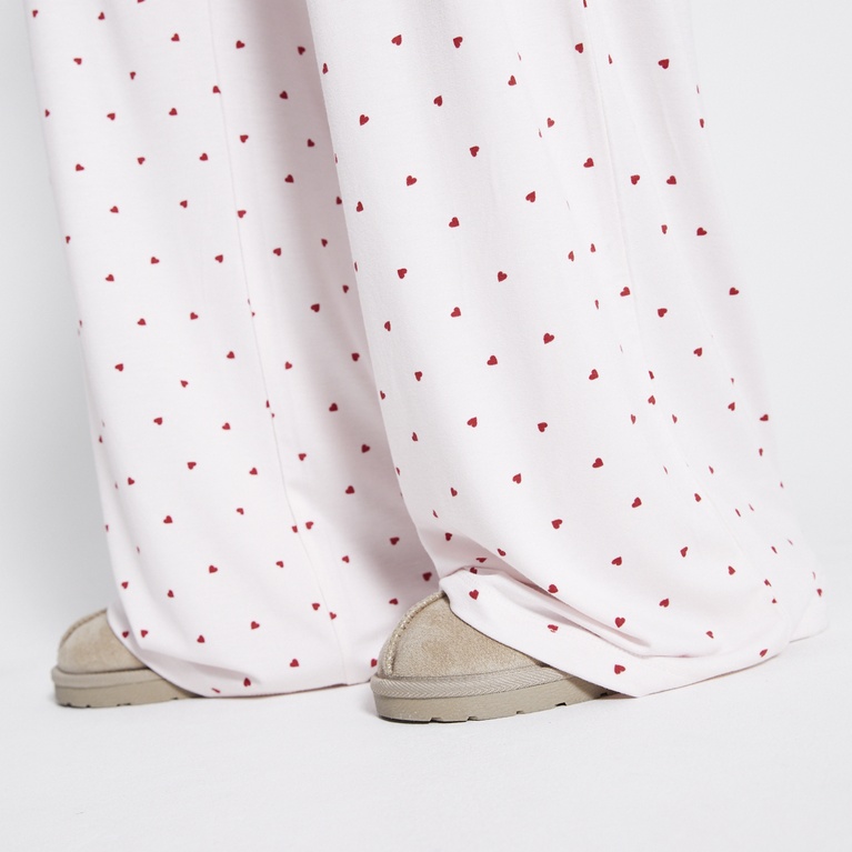 Loose soft pants "Holly Printed"